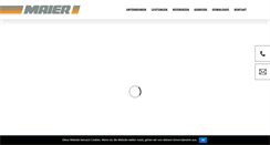 Desktop Screenshot of kran-maier.de